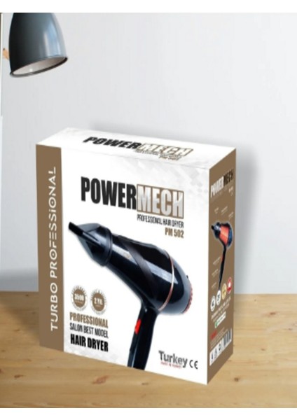 2500W Turbo Profesyonel Kuaför Fön ve Saç Kurutma Makinası, Siyah fiyatları