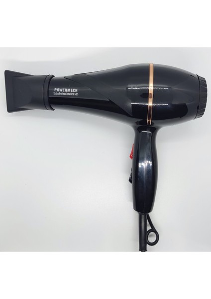2500W Turbo Profesyonel Kuaför Fön ve Saç Kurutma Makinası, Siyah indirimleri