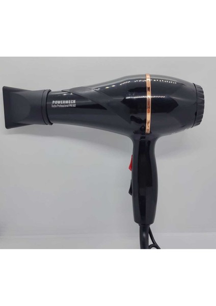 2500W Turbo Profesyonel Kuaför Fön ve Saç Kurutma Makinası, Siyah