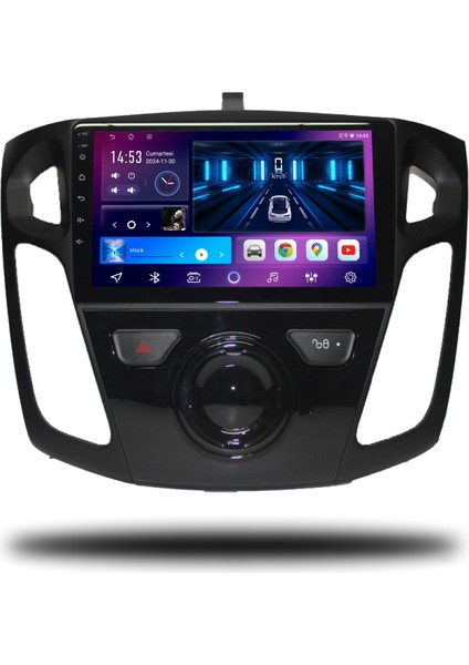 Caros Ford Focus 3-4 2012-2018 Uyumlu Android Multimedya 4gb Ram 64GB Hafıza