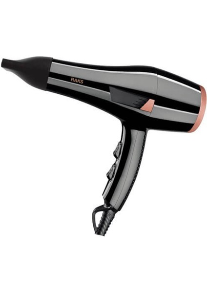 Güçlü 2200W Siyah Saç Kurutma Makinesi, Hızlı ve Etkili Kurutma