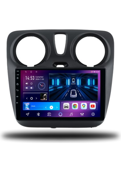 Caros Dacia Dokker 2012-2022 Uyumlu Android Multimedya 4gb Ram 64GB Hafıza