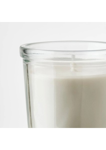 Adlad Bardakta Kokulu Mum Beyaz 20 Saat Iskandinav Ormanları