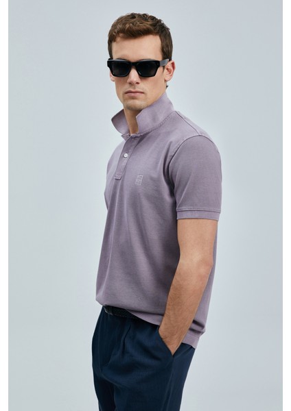 Vernon Smart Erkek Polo Tişört Gri