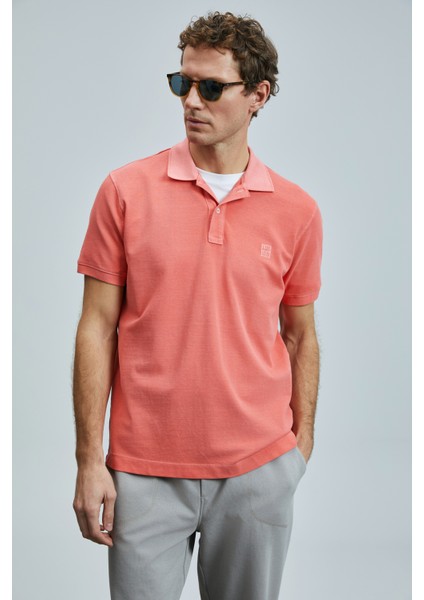 Vernon Smart Erkek Polo Tişört Gri