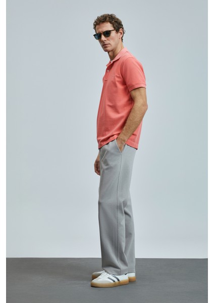 Vernon Smart Erkek Polo Tişört Gri