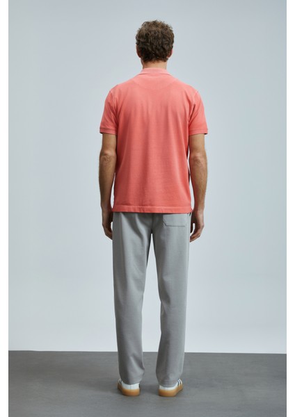 Vernon Smart Erkek Polo Tişört Gri