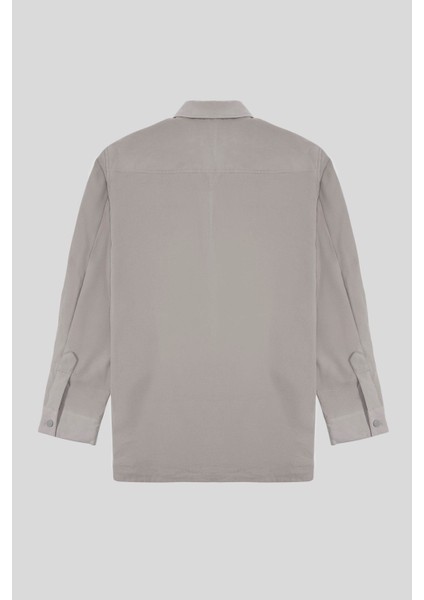 Cep Detaylı Çıtçıt Kapamalı Erkek Dış Gömlek indirimleri