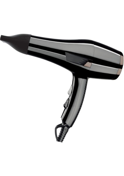 Siyah Renkli Profesyonel Saç Kurutma Makinesi, Hızlı ve Güçlü Kurutma Özelliği