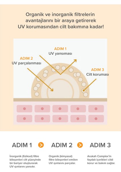 VITA10 Aydınlatıcı&kırışıklık Karşıtı Güneş Kremi SPF50+ Pa++++ fırsatları