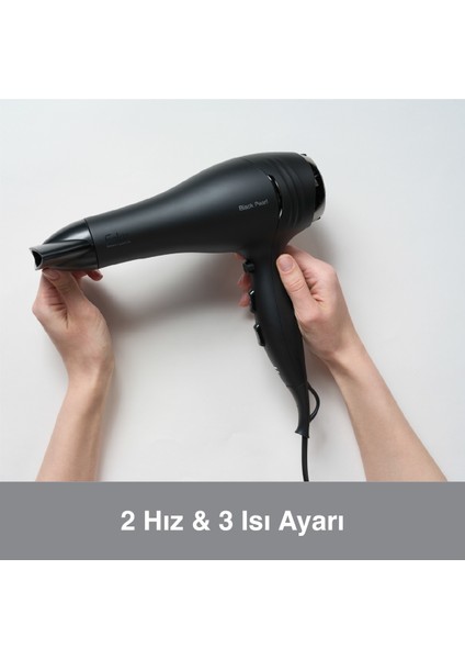 Siyah Saç Kurutma ve Fön Makinesi, Hızlı ve Güçlü Kurutma Özelliği fiyatları