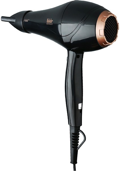 Hızlı ve Güçlü Saç Kurutma Makinesi, Şık Siyah Tasarım Ile.