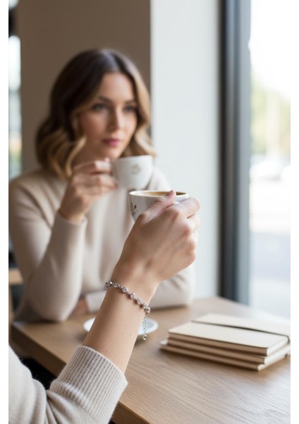 925 Ayar Gümüş Su Yolu Bileklik Kadın 2 fiyatları