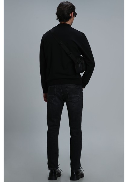 Darcy Smart Jean Erkek Pantolon Slim Fit Koyu Gri