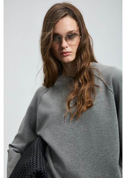 Holly Kadın Kazak Siyah