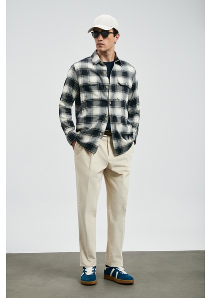 Years Erkek Basic Gömlek Regular Fit Lacivert