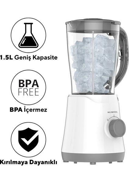 Beyaz Masa Blenderı Sürahili, Yüksek Performanslı ve Şık Tasarım Htb-07 modelleri