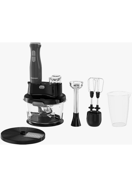 Siyah Rhb 7410 Çok Amaçlı Blender Seti, Pratik ve Şık Tasarım