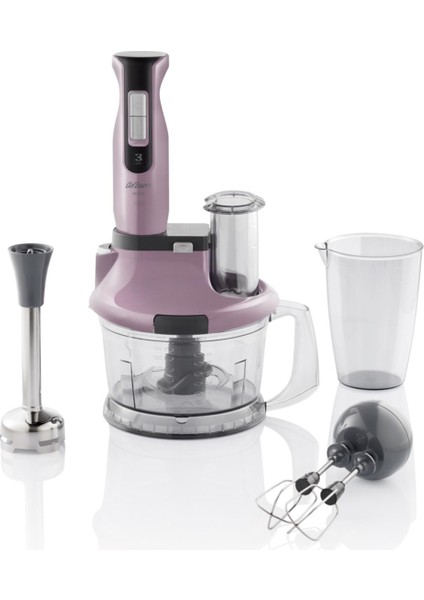 1500 Watt Güçlü Blender Seti Çırpıcı Bıçaklı, Mor Renkli fiyatları