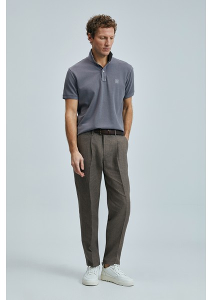 Vernon Smart Erkek Polo Tişört Gri