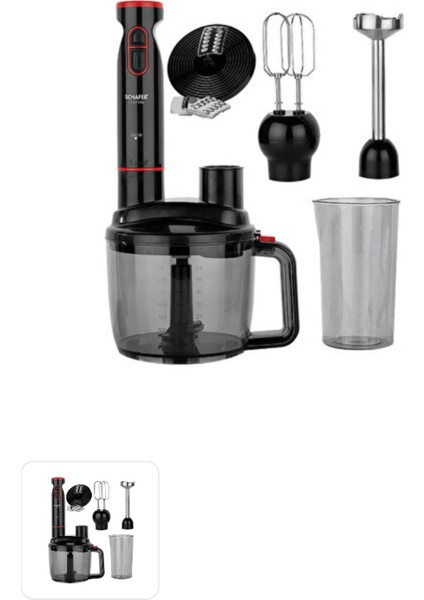 Çok Fonksiyonlu Çok Amaçlı Blender Seti, Şık Siyah Renk, Kolay Kullanım modelleri