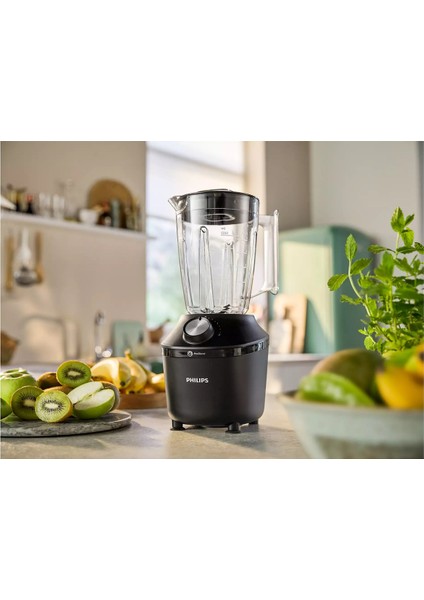 Güçlü 600 W 2l Paslanmaz Çelik Blender, Problend Crush Teknolojisi, Beyaz
