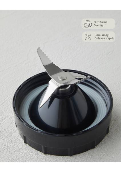 Cam Sürahi Blender 1750 ml Siyah-Krom, Şık ve Kullanışlı Mutfak Aksesuarı fırsatları