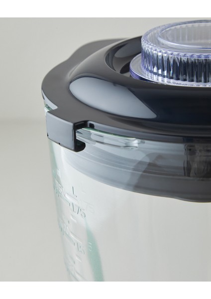 Cam Sürahi Blender 1750 ml Siyah-Krom, Şık ve Kullanışlı Mutfak Aksesuarı