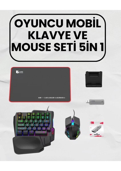 Bluetooth 5.3 Mobil Oyun Aksesuar Seti – Pubg Uyumlu