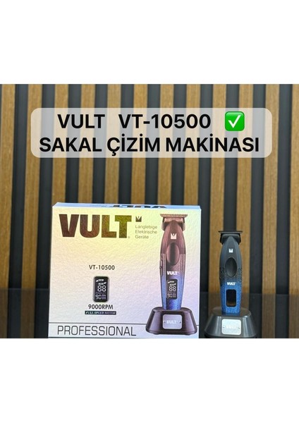 Mavi Renk Profesyonel Saç Sakal Çizim Tıraş Makinesi (Yeni)