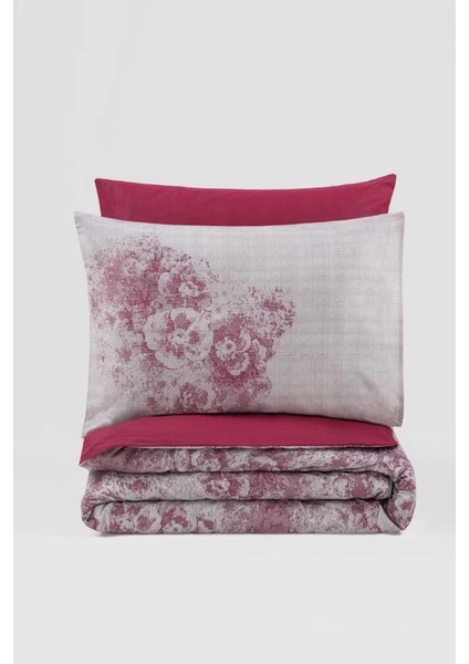 Cotton Box Dual Çift Kişilik Nevresim Takımı Vilda Bordo modelleri