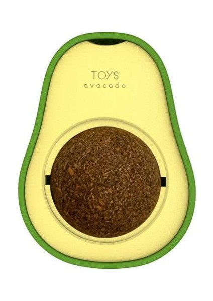 2 Adet Avokado Catnip Avokado Kedi Çimi Topu Avokado Kedi Nanesi Oyuncağı