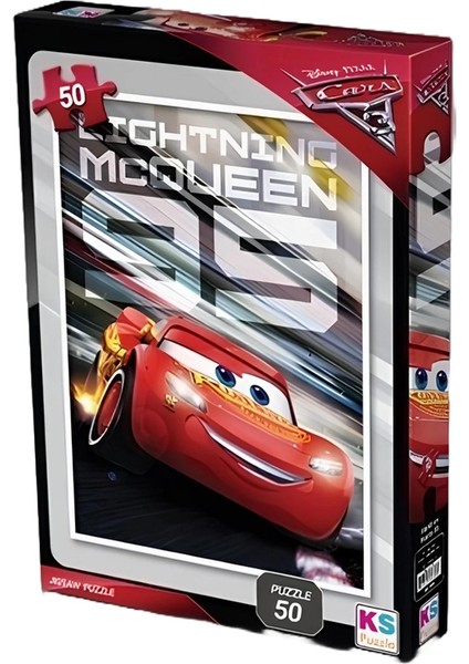 Ks Games Disney Cars Puzzle 50 Parça CR.709