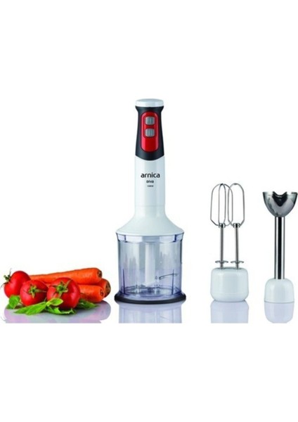 Beyaz Çok Fonksiyonlu Blender Seti, Güçlü ve Hızlı Karışımlar Için Ideal indirimleri