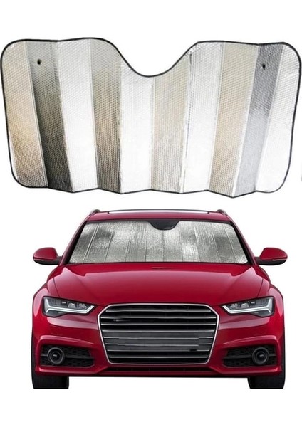 Araç Ön Cam Katlanabilir Güneşlik Uv ve Isı Koruma Renault Megane Fiat Egea Hyundai I20 Opel Astra