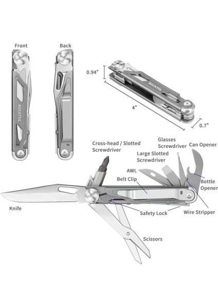 12 Fonksiyonlu Multi Tool Çakı fırsatları