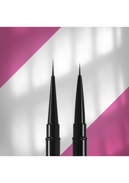 Çift Uçlu Sentetik Nail Art Liner Çizim Fırçası 7-10MM Nbe-01/03