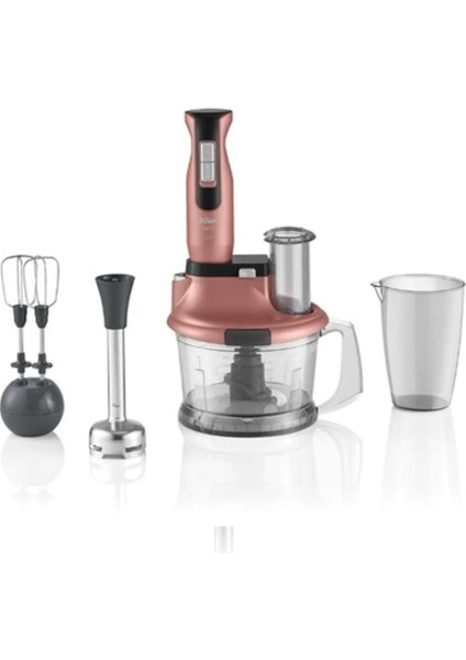Çok Amaçlı Mutfak Robotu ve Blender Seti, Pembe Renk, Pratik Kullanım fiyatları