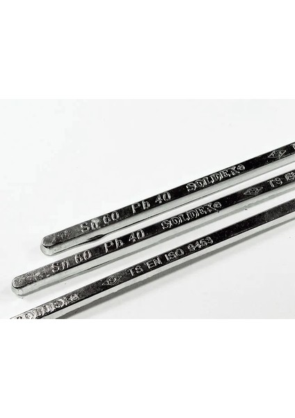 Soldex Çubuk Lehim 60-40, 1 Kg, Sn:60 / Pb:40