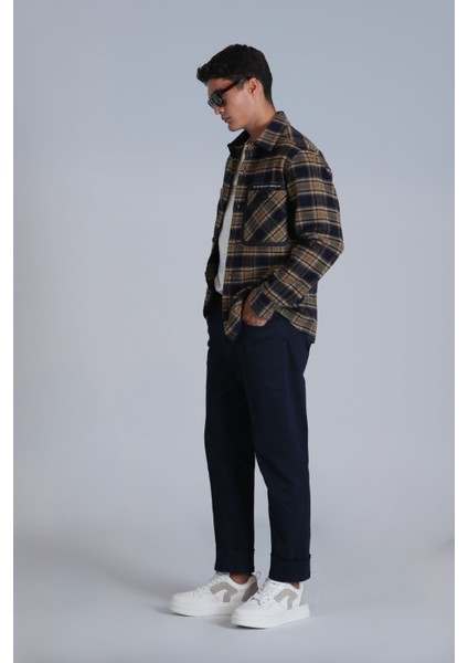 Helt Spor Erkek Chino Pantolon Slim Fit Lacivert