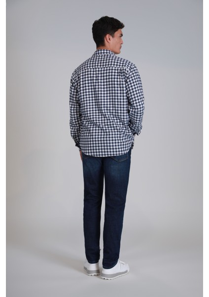 Cedrıc Smart Jean Erkek Pantolon Slim Fit Mavi