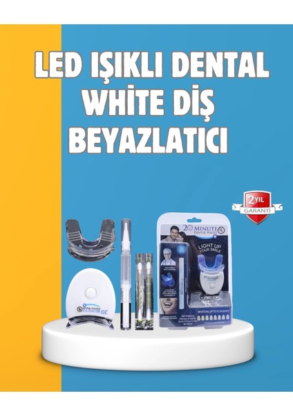 Mavi Işık Teknolojisi ile Güvenli Diş Beyazlatıcı Sistem