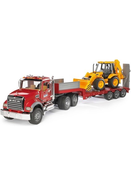 Bruder Mack Granite Jcb Taşıyan Tır BR02813 indirimleri