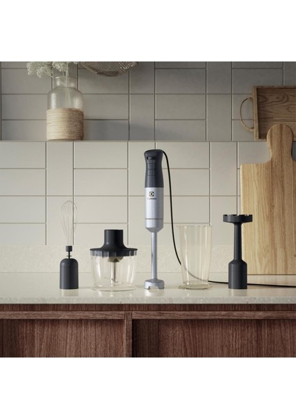 Siyah Renkli Çok Fonksiyonlu El Blender Seti - 5 Parça