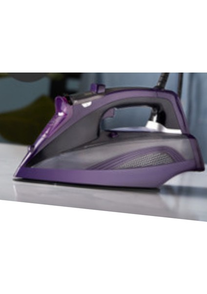 Mor Buharlı Ütü, Seramik Taban, Güçlü Buhar, 2600 W