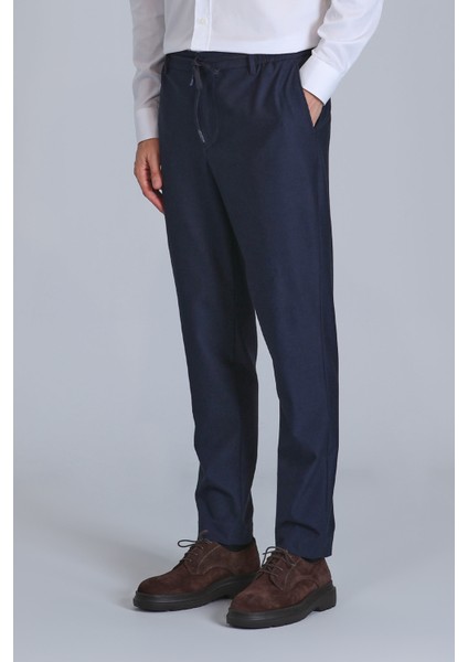 Pier Spor Erkek Chino Pantolon Slim Fit Koyu Gri