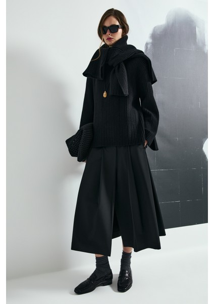 Tatum Kadın Kazak Siyah