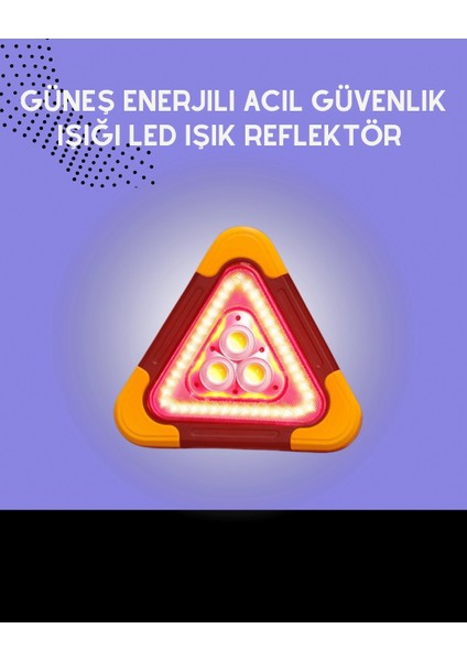USB Şarjlı Çok Modlu Acil Durum Feneri
