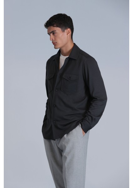 Cameron Erkek Basic Gömlek Slim Fit Bej