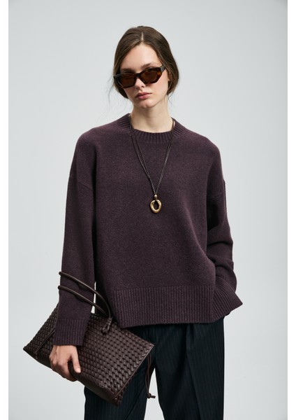 Pamela Kadın Kazak Antrasit